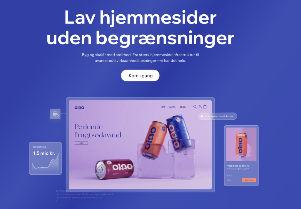 wix hjemmesiderbygger